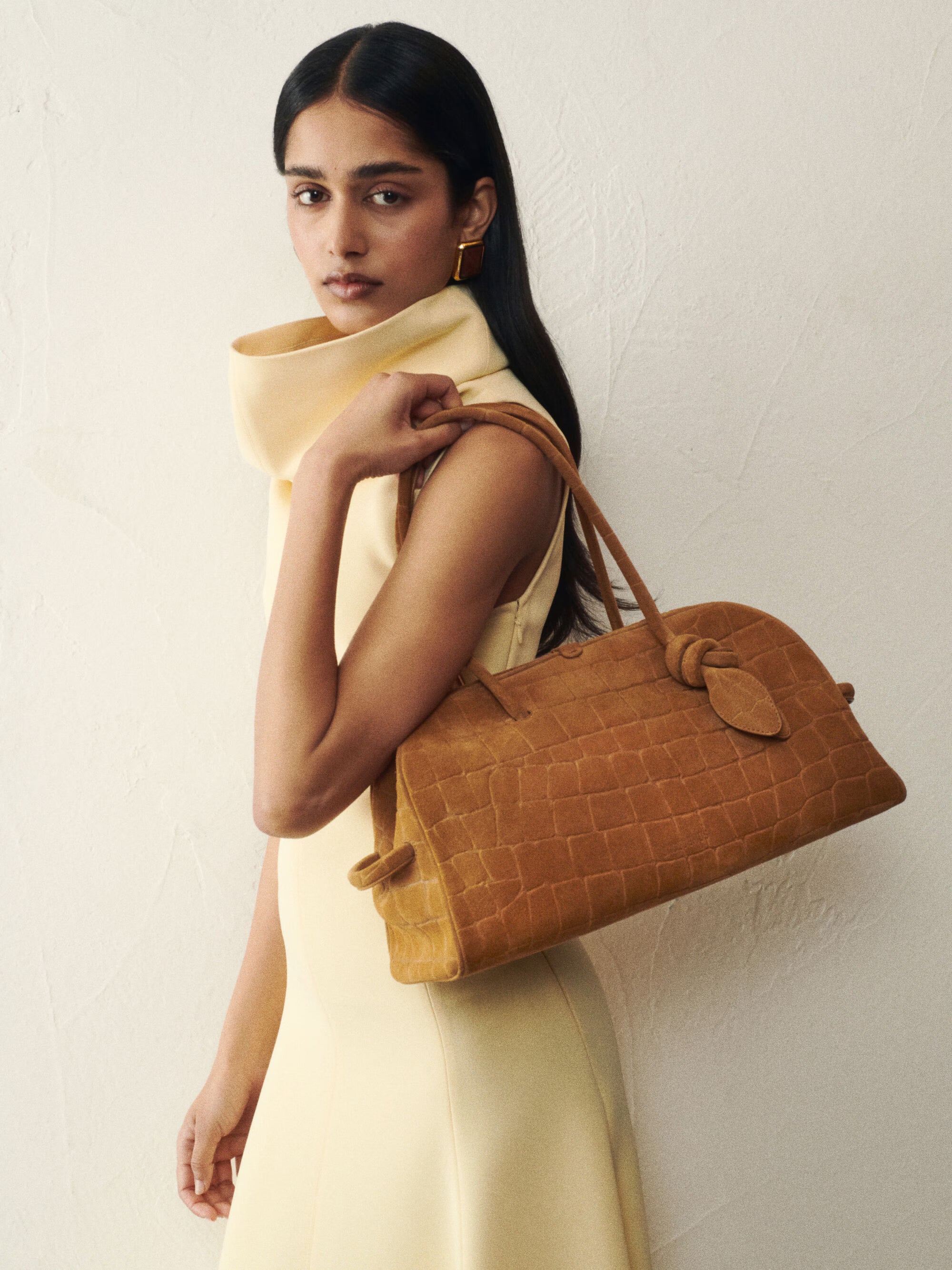 Siena Croco Tote