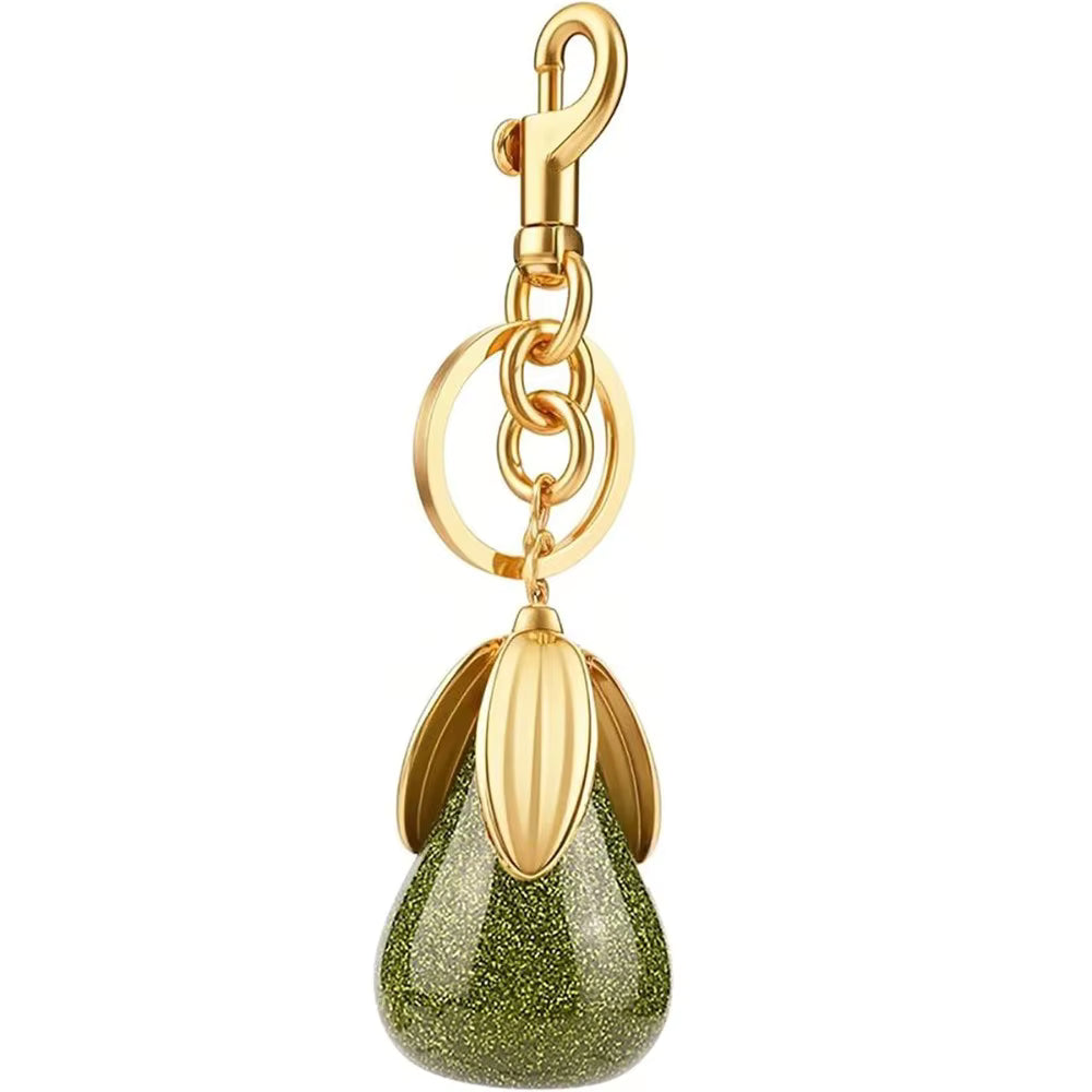 Emerald Pear Charm