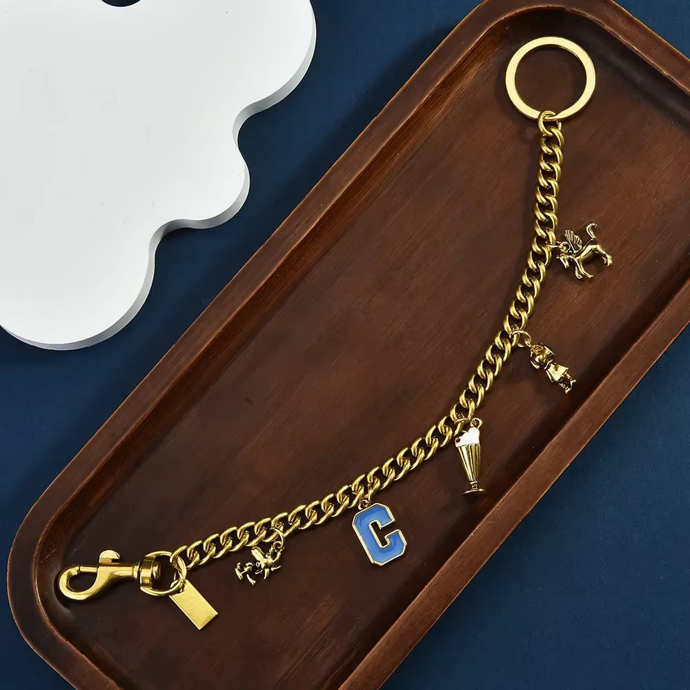 Golden Story Charm