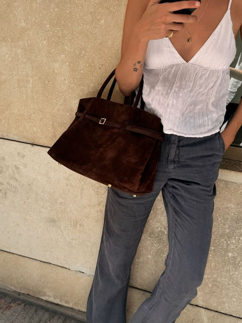 Verona Suede Bag