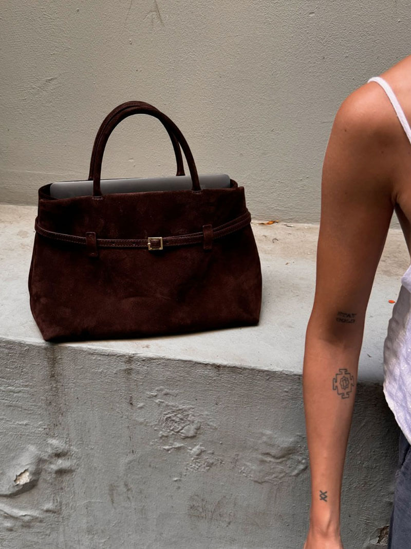 Verona Suede Bag