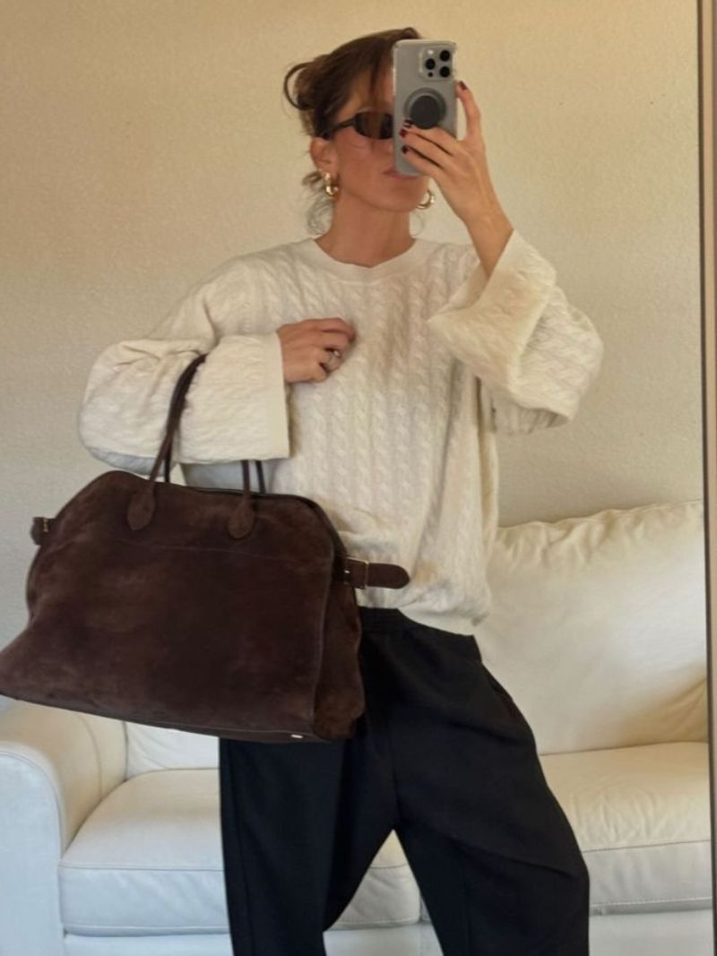 Portofino Suede Bag