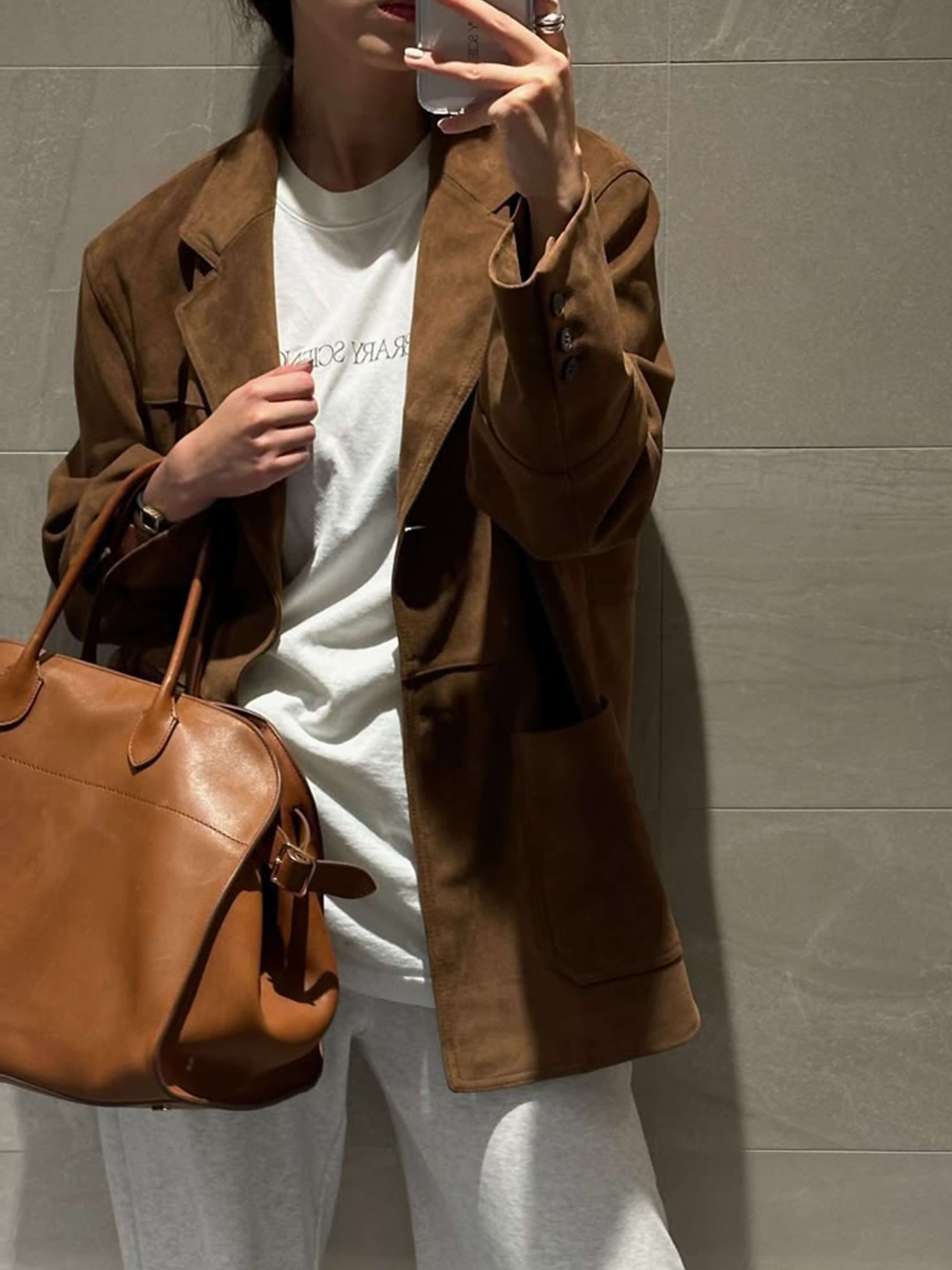 Portofino Suede Bag