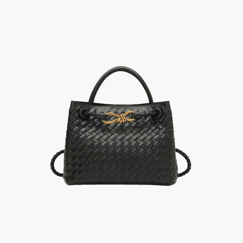 Aurora Weave Tote - Black