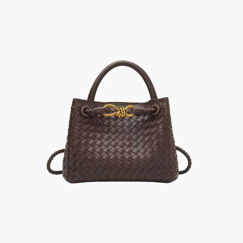 Aurora Weave Tote - Coffee