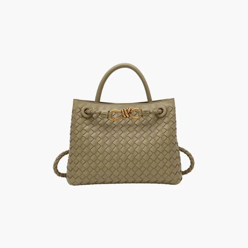Aurora Weave Tote - Olive